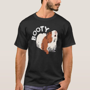 Booty Pig Graphic Guinea Pig Owner Pet Cavy Animal T-Shirt