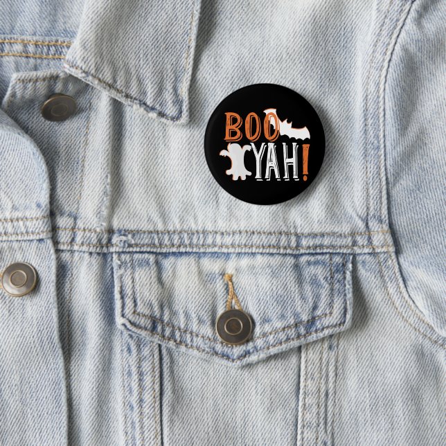 booyah cute halloween 6 cm round badge (In Situ)