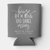 Booze Food and Bad Dance Moves Wedding