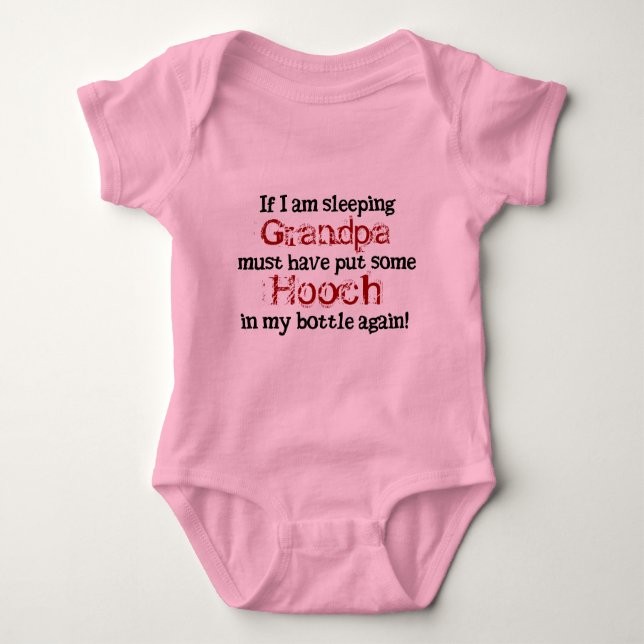 Booze in the Baby Bottle Bodysuit (Front)