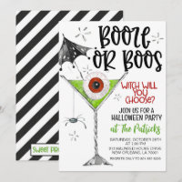 Booze or Boos Halloween Party