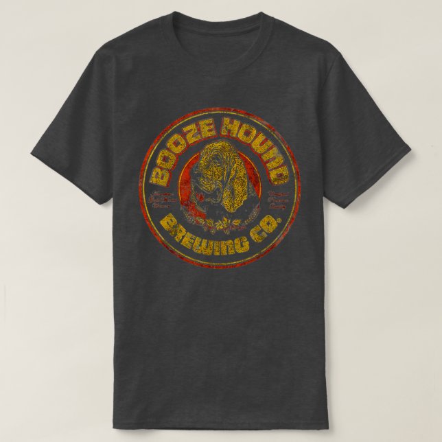Boozehound Brewing Co classique T-Shirt (Design Front)
