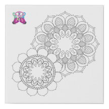 BOP CANCER Mandala Canvas