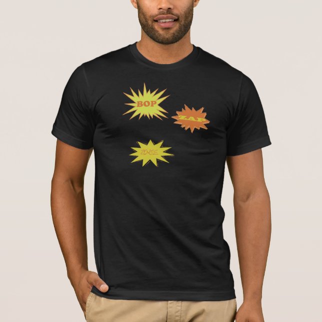BOP ZAP ZOWIE  RETRO T-Shirt (Front)