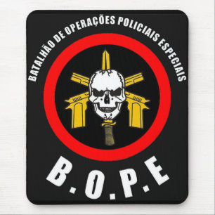 BOPE Tropa De Elite Brazilian Special Police Force Mouse Pad