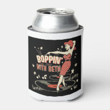 Boppin' With Beth can cooler