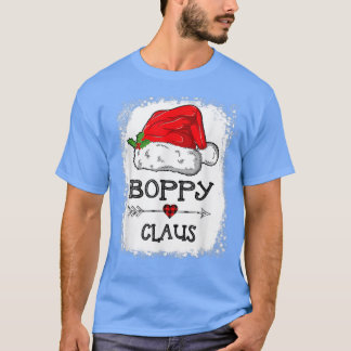 Boppy Claus Christmas Light Pajama Family Matching T-Shirt