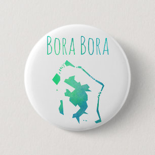 Bora Bora 6 Cm Round Badge