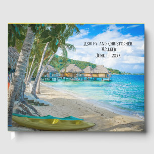 Bora Bora Beach House Bungalows Wedding Guestbook