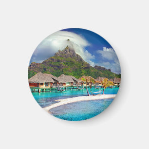 Bora Bora Caribbean Island   Magnet