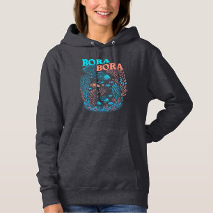 Bora Bora Coral Reef Hoodie