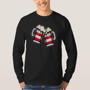 Bora Bora Flag Beer Mug Cool Tahitian Beer T-Shirt