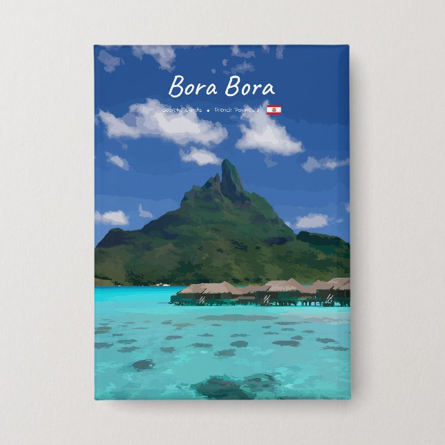 Bora Bora, French Polynesia - Beach Resort (Front)