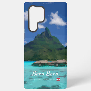 Bora Bora, French Polynesia - Beach Resort Samsung Galaxy Case