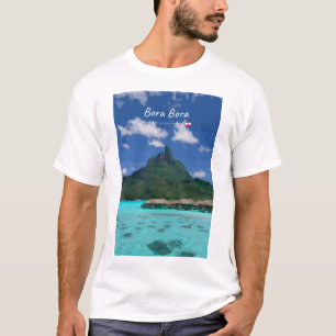 Bora Bora, French Polynesia - Beach Resort T-Shirt