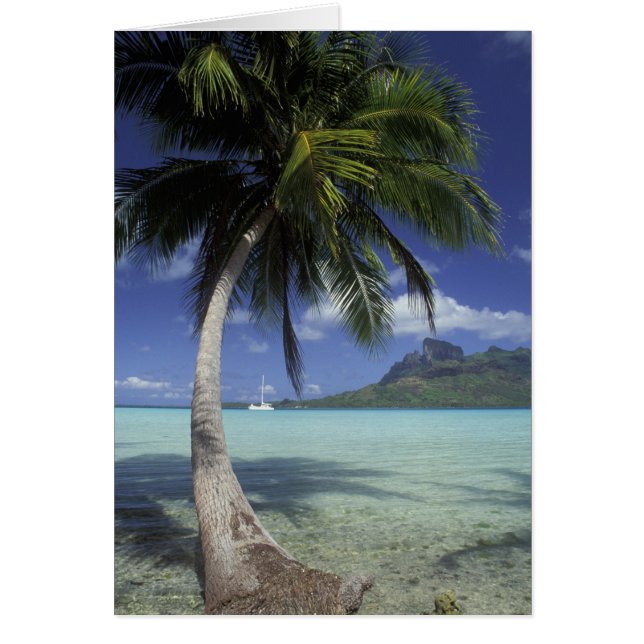 Bora Bora, French Polynesia Mt. Otemanu seen (Front)