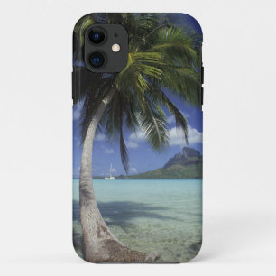 Bora Bora, French Polynesia Mt. Otemanu seen iPhone 11 Case