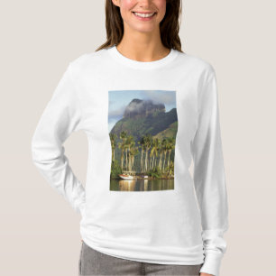 Bora Bora, French Polynesia Waterfront scene and T-Shirt