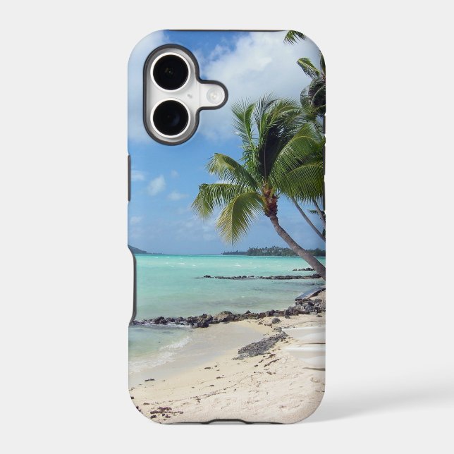 Bora Bora Lagoon iPhone Case (Back)