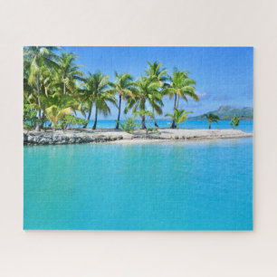 Bora Bora Lagoon Jigsaw Puzzle