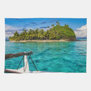 Bora Bora lagoon Tea Towel