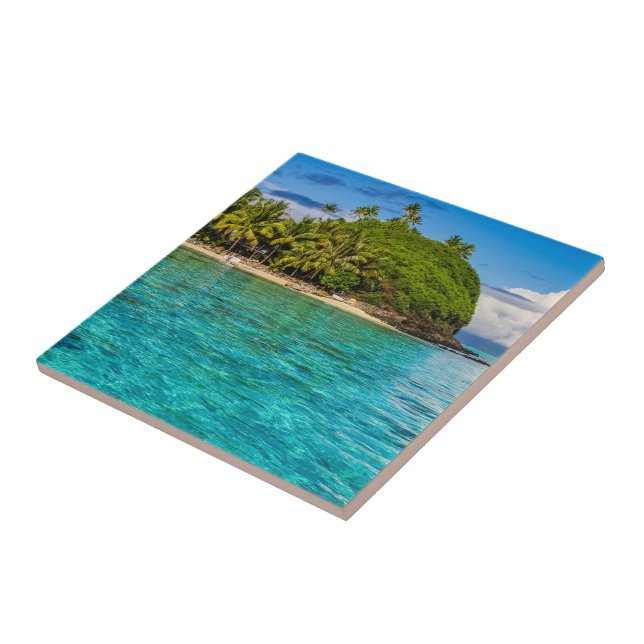 Bora Bora lagoon Tile (Side)