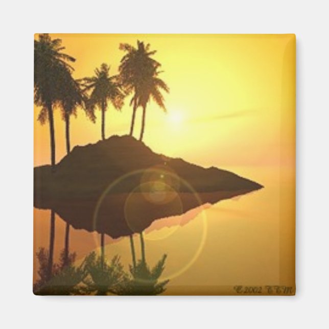 Bora Bora Magnet (Front)