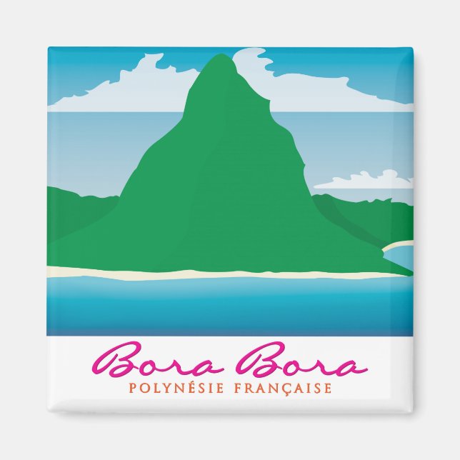 Bora Bora Magnet (Front)