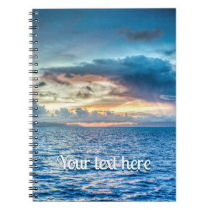 Bora Bora Ocean View Photograph Notebook