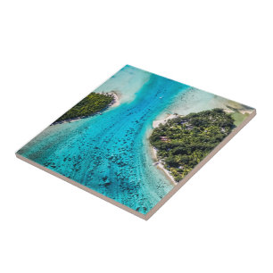 Bora Bora - Pathway To The Ocean Tile