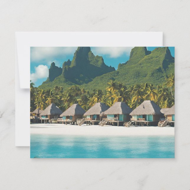 Bora Bora Postcard (Bora Bora e) (Front)