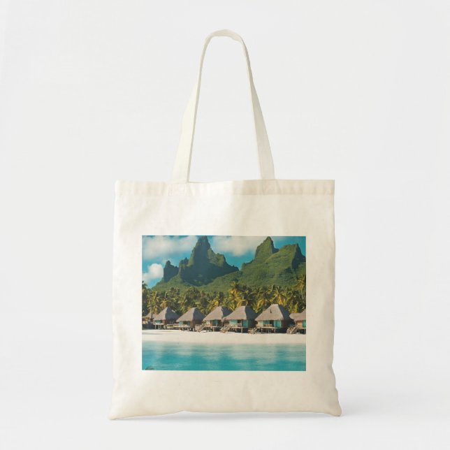 Bora Bora Postcard (Bora Bora e) Tote Bag (Front)