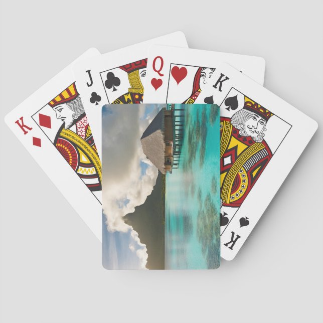 Bora Bora Postcard Playing Cards (Back)