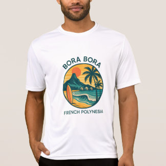 Bora Bora Serenity – Tropical French Polynesia T-Shirt