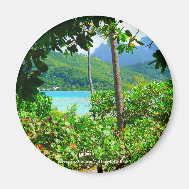 Bora Bora, Tahiti - Fridge Magnet (Front)