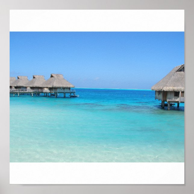 Bora Bora, Tahiti Poster (Front)