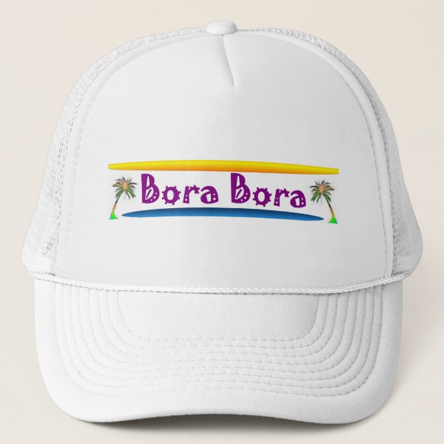 Bora Bora Trucker Hat (Front)