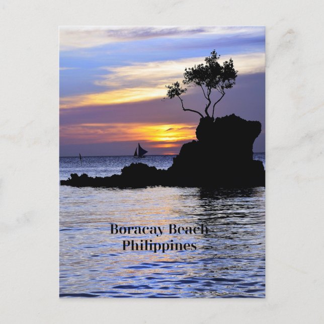 Boracay Beach, The Philippines, Postcard (Front)