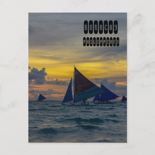 Boracay Island of Philippines Postcard (Front)
