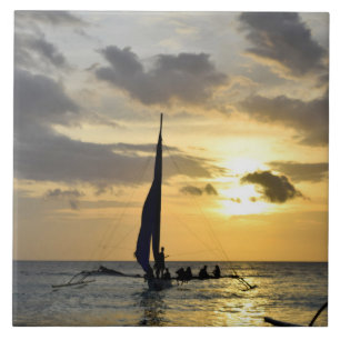 Boracay Island Tile