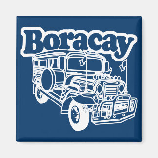 Boracay Jeepney Magnet