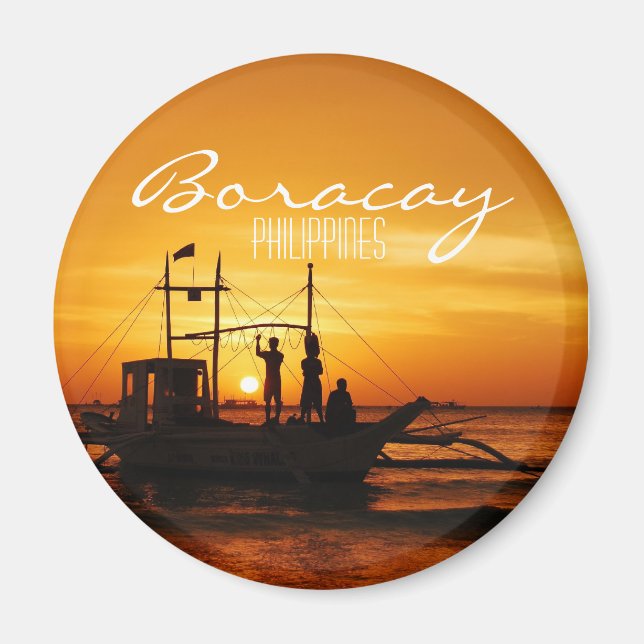 Boracay, Philippines Magnet (Front)