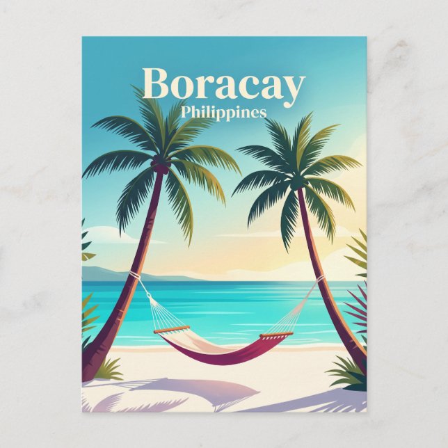 Boracay Philippines Postcard (Front)