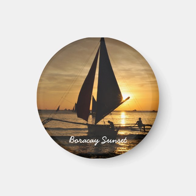 Boracay Sunset Magnet (Front)