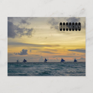 Boracay Sunset Postcard