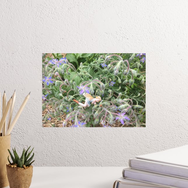 Borage Fairy Foil Prints (In Situ (Desk 3))