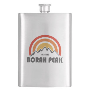 Borah Peak Hip Flask