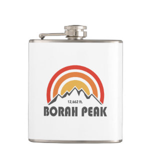 Borah Peak Hip Flask