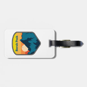 Borah Peak Idaho Sunrise Luggage Tag