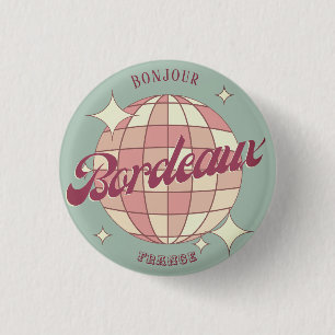 Bordeaux City France gift accessory decoration 3 Cm Round Badge